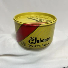 SC Johnson Paste Wax (discontinued) 16 Oz Can Approx 7 5+% Full Original Formula