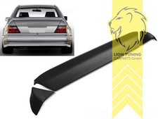 Hecklippe Spoiler Heckspoiler Kofferraum Lippe f&uuml;r Mercedes Benz W124 Sport Opti