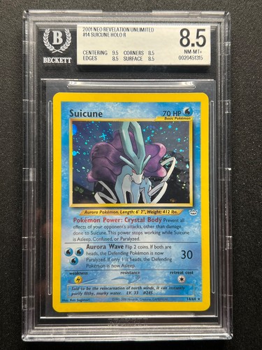 Suicune (Unlimited) graded BGS 8.5 for sale on eBay
