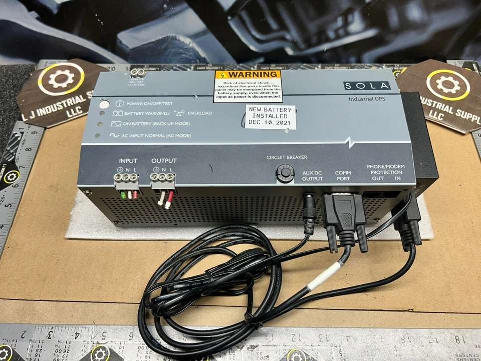 EMERSON SDU500 SolaHD UPS com cartão de relé_300W_BOA RETIRADA_*GARANTIA*_ENVIO RÁPIDO! - Imagem 2 de 4