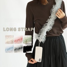 1pc Tulle Frill Strap, Bag Strap Crossbody Shoulder Bag Smartphone Replacement