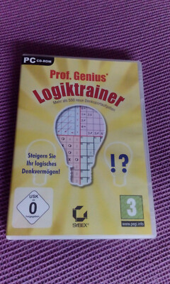 PC-Spiel ''Prof. Genius' Logiktrainer'' - SYBEX