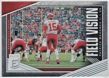 2019 PANINI DONRUSS ELITE PATRICK MAHOMES FIELD VISION 067/299 RARE K.C. CHIEFS 