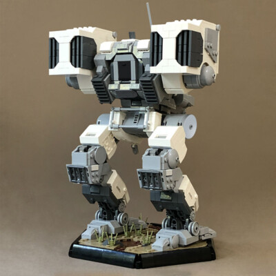 Battle-Tech MOC Catapult Mech Model Building Blocks Set Compatible Bricks Toys