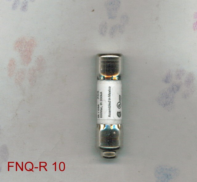 Bussmann FNQ-R-10 600V Electrical Fuse - Silver for sale online | eBay