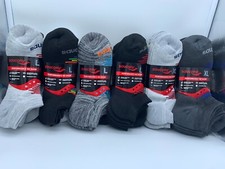 NEW 6 PAIRS SAUCONY PERFORMANCE NO SHOW SOCKS MENS SIZE LARGE  XLARGE