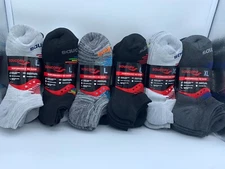 NEW 6 PAIRS SAUCONY PERFORMANCE NO SHOW SOCKS MENS SIZE LARGE & XLARGE