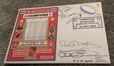 SUNDERLAND CHAMPIONS V STOKE CITY MAY 2005 SIGNED BY THREE INC CHAIRMAN B MURRAY