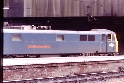 1985 British Rail Diesellok B'ham New Street Birm Post Eisenbahn Dia Ref 3630