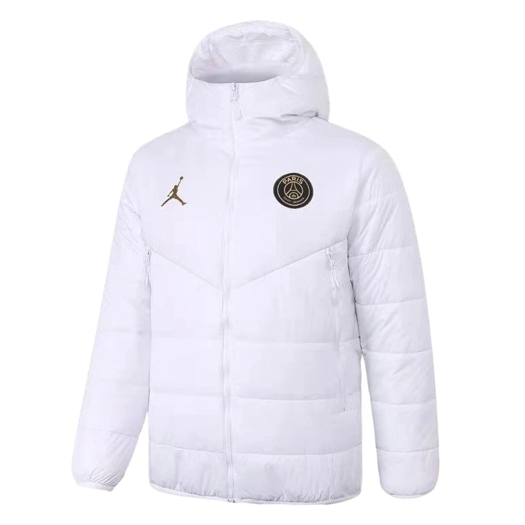 Nike PSG x Air JORDAN WHITE WINTER JACKET Coat PARIS SAINT-GERMAIN Men's  AnySize