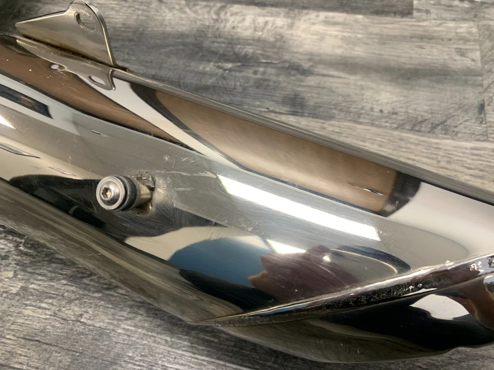 Aprilia 2009 Mana 850 OEM silenciador escape tubo deslizable 894973 #37A Foto 4 de 4