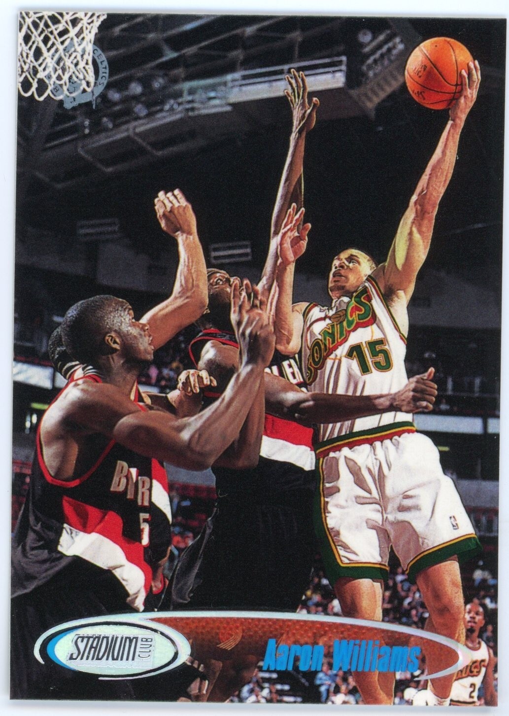 1998-99 Topps Stadium Club Aaron Williams Card #152