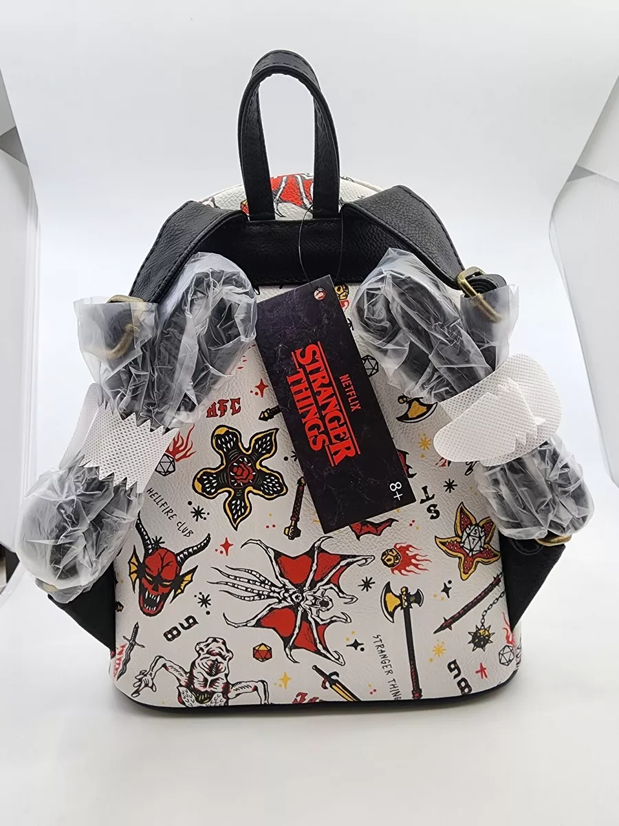Stranger Things Hellfire Club AOP Print Loungefly Mini Backpack - FYE  Exclusive | eBay