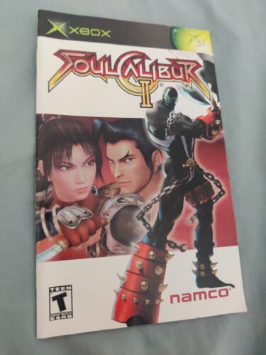 Soul Calibur 2 Xbox Manual Only - Picture 1 of 1