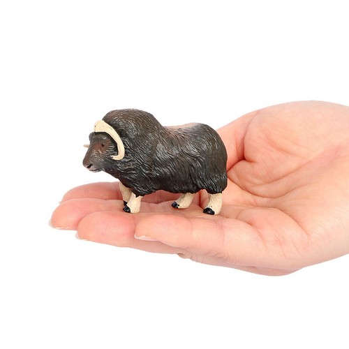Simulated Animal Model Buffalo Cow Calf Toy Model - Picture 8 of 40