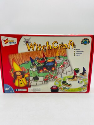 Wonder Game Witch Craft Brettspiel für Kinder Hexerei Lernspiel Neu & OVP