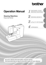 Brother XR3240 Sewing Machine Owners Instruction Manual Reprint