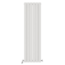 Radiator Vertical Designer Double Column Flat Panel Heater 1600x456mm White
