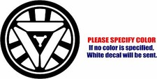 Vinyl Decal Sticker - Arc Reactor Iron Man Car Truck Bumper Window JDM Fun 6"