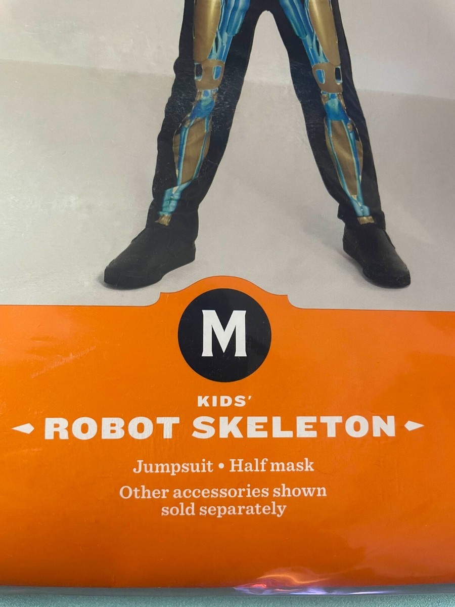 nyalon NEW! Hyde & EEK! Boutique Kids Robot Skeleton Halloween Costume