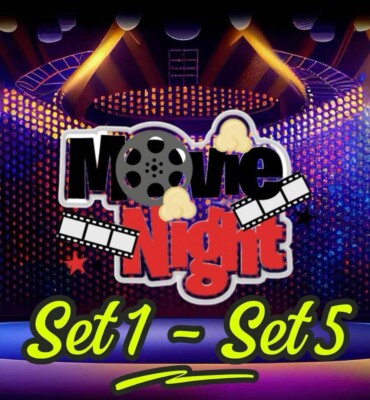 M-stickers Set 1 to Set 5 ( Fast Delivery  ) Movie