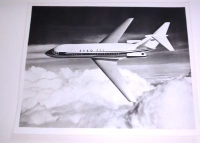 AVRO 771 TWIN JET AIRLINER PROJECT ORIGINAL PERIODE FOTOGRAFIE Nr. C218 Luftfahrt