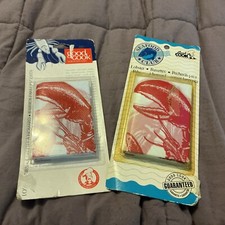  2 Packs Vintage 8 Disposable Seafood Lobster Bibs GOOD COOK NOS