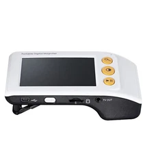 3.5" 2-25X Electronic Magnifier Handheld Reading Aid Low Vision Foldable whiteSF