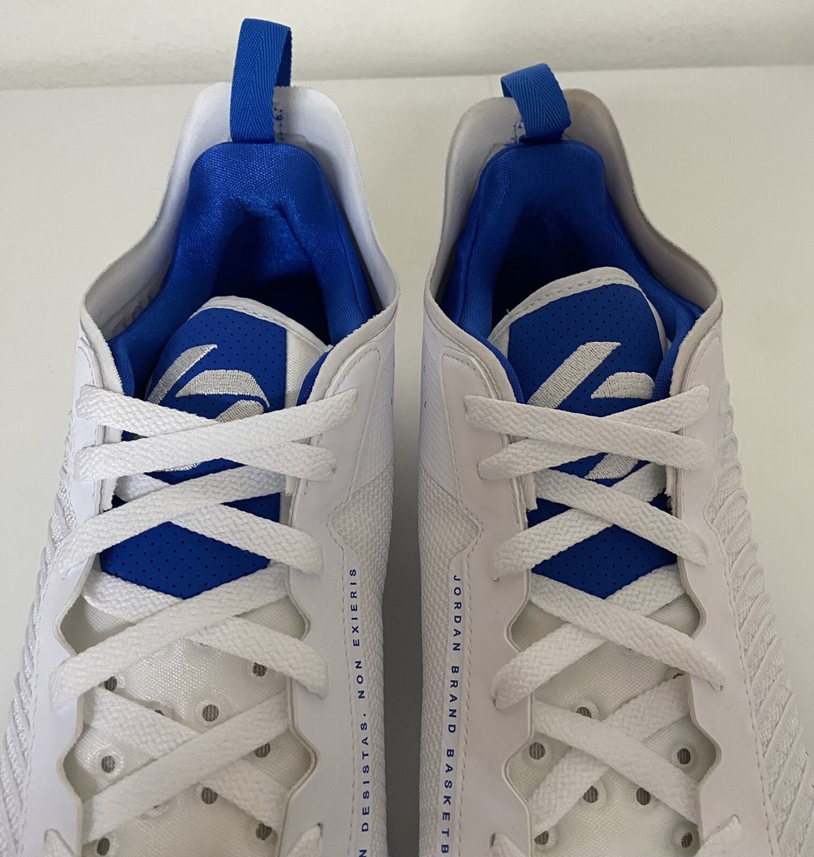 Nike Air Jordan Luka 1 Mens Sz 14 White Sport Blue