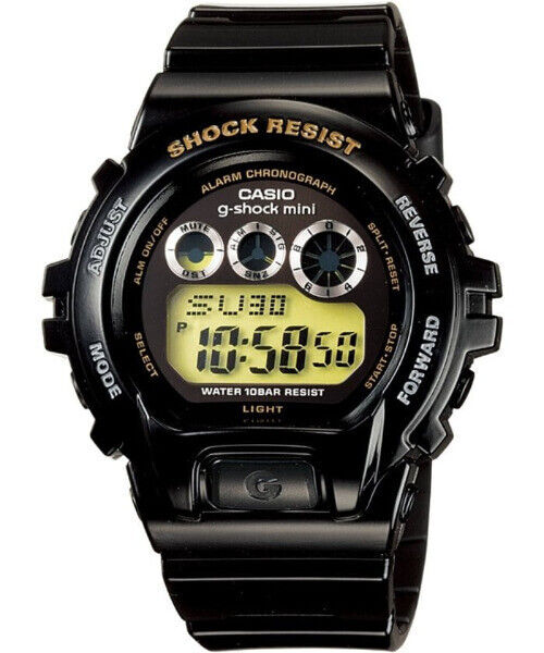 CASIO g-shock mini GMN-691G-1JR Black x Gold Watch 42mm Unisex