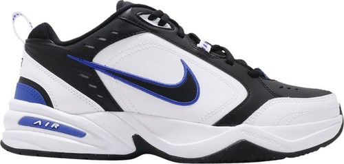Nike Air Monarch IV Running Shoes Men's Size 14 Black Leather