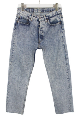 Levi's Herrenjeans W31 L30 Fade Effekt Knopf Fly Freizeit Denim Regular Fit