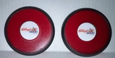 Vintage Kelloggs Snacks Seelyville, IN Bakery RARE Coasters Set Of 2