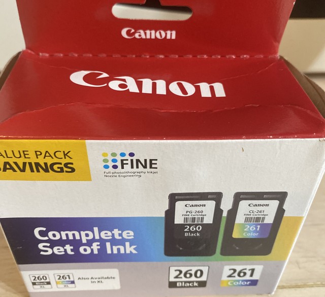 Canon PG260 / CL261 (3725C006) Multicolor Ink Cartridge for sale