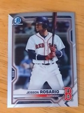 2021 Bowman Chrome Prospects Jeisson Rosario #BCP-37 Boston Red Sox