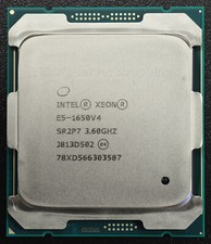 Compatible Intel XeonE5-1650v4 SR2P7 3.60GHz 15MB 6-Core LGA2011-3 CPU Processor