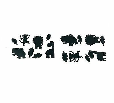 NUEVO Koala Baby Fácil de Pelar y Pegar Animales de Safari 8 Tablas de Tiza Seguro para Paredes Foto 2 de 3