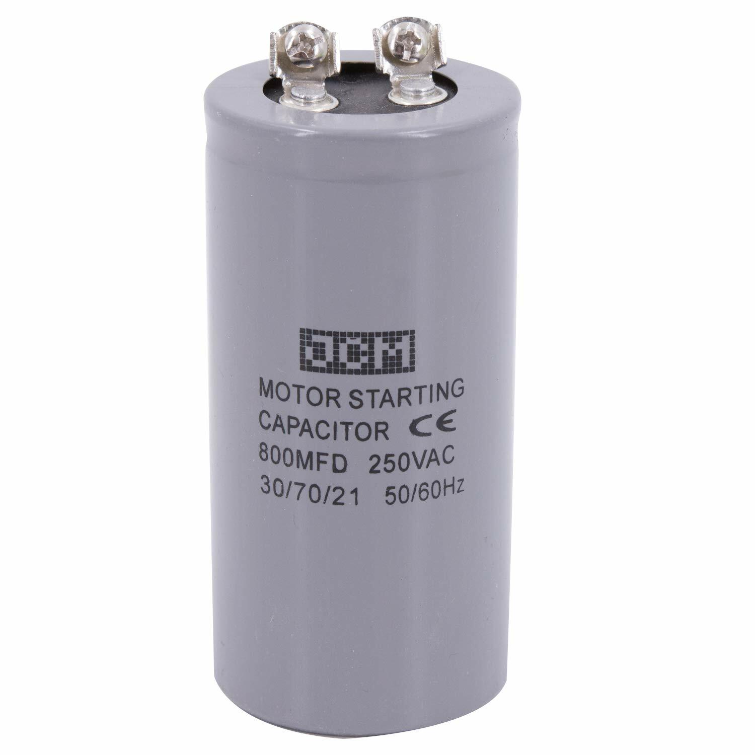 800MDF 250VAC MOTOR STARTING CAPACITOR CD60A 800uF 250 VAC Start 250V ...