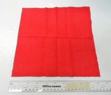 Piano Cleaning Cloth, Red, New. Free Shipping in USA, Ship from California.