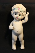 Vintage 6" Bisque - Japan Circa 1930 -- Arms Move - Kewpie