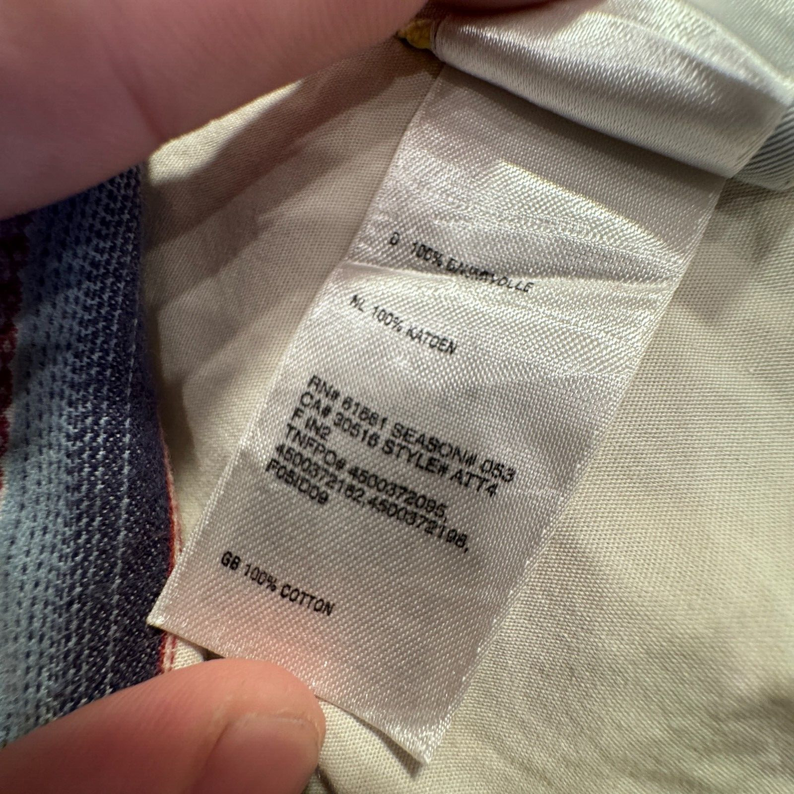 Vintage The North Face Shirt Mens Large Aztec Stripe Button Up  ZipA5 Series