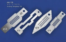 Scribing Templates Tools AW135 Photo-etched Sheets