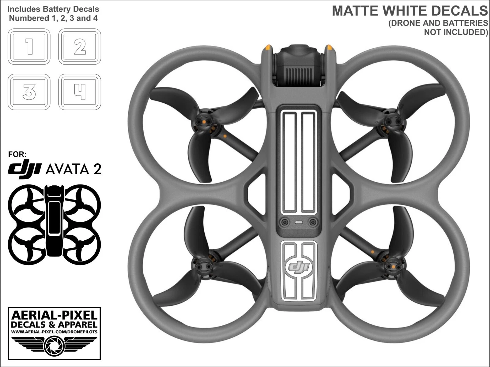 White Decal