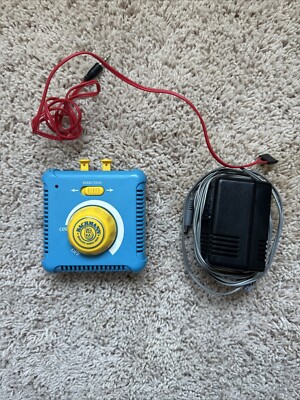 Bachmann HO Scale Controller AC Adapter Red Terminal Cable Used Blue and Yellow