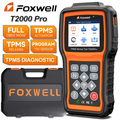 T2000 PRO TPMS Relearn Activation Programming Reifendrucksensor Reset Tool DE