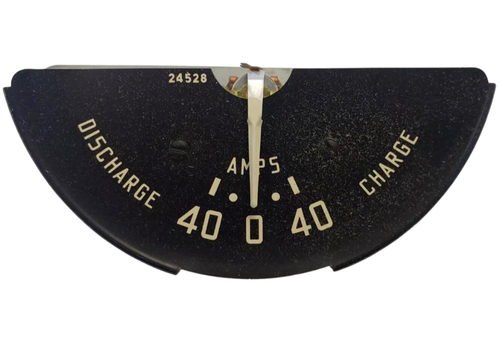 1949 Plymouth Special Deluxe Ammeter Amp Voltmetro Misuratore 1302620 NOS. - Foto 2 di 5