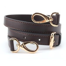 Vachetta Leather Adjustable Crossbody Strap for Leather Shoulder Strap Belt R...