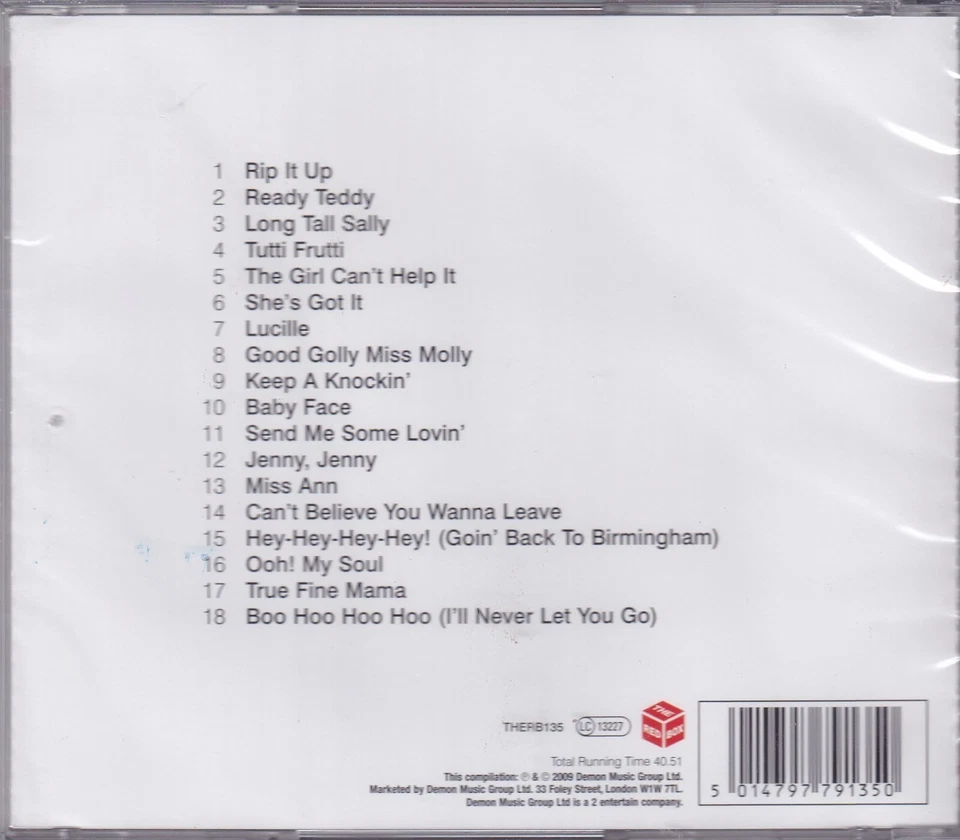 Little Richard CD Rock´n´Roll The Collection Best of Album 18 Songs NEU #K1900 - Bild 2 von 3