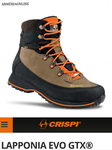 Scarpe da uomo Crispi Lapponia per caccia trekking goretex tecnica  impermeabile | eBay