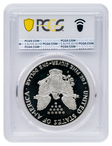 1 Dollar USA 1988 S Liberty Silver Eagle PCGS PR68DCAM - Picture 3 of 3